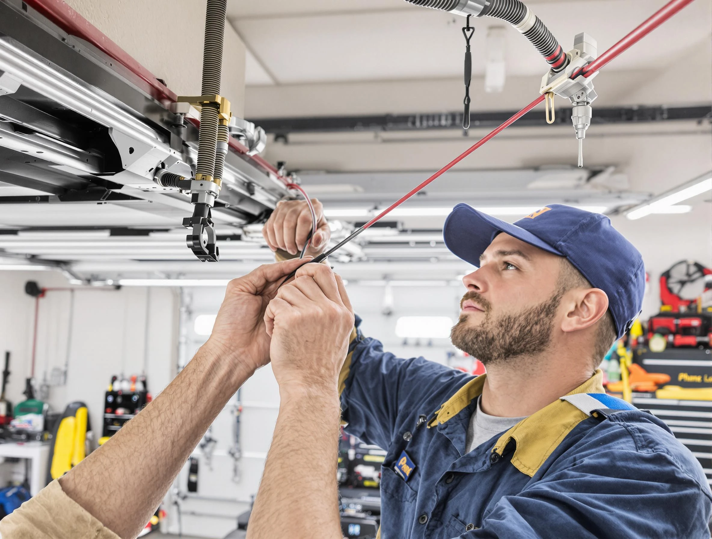 Garage Door Cable Repair in Hingham