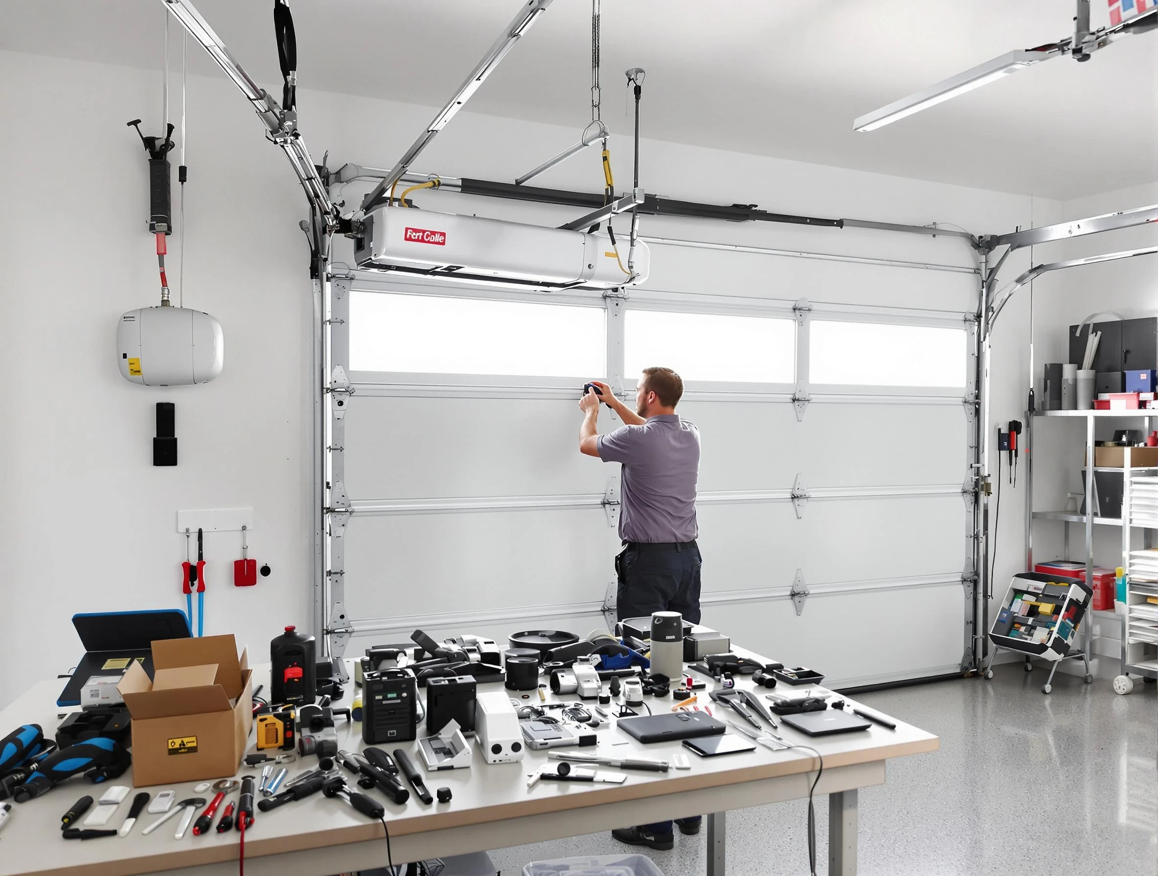 Garage Door Opener Repair in Hingham