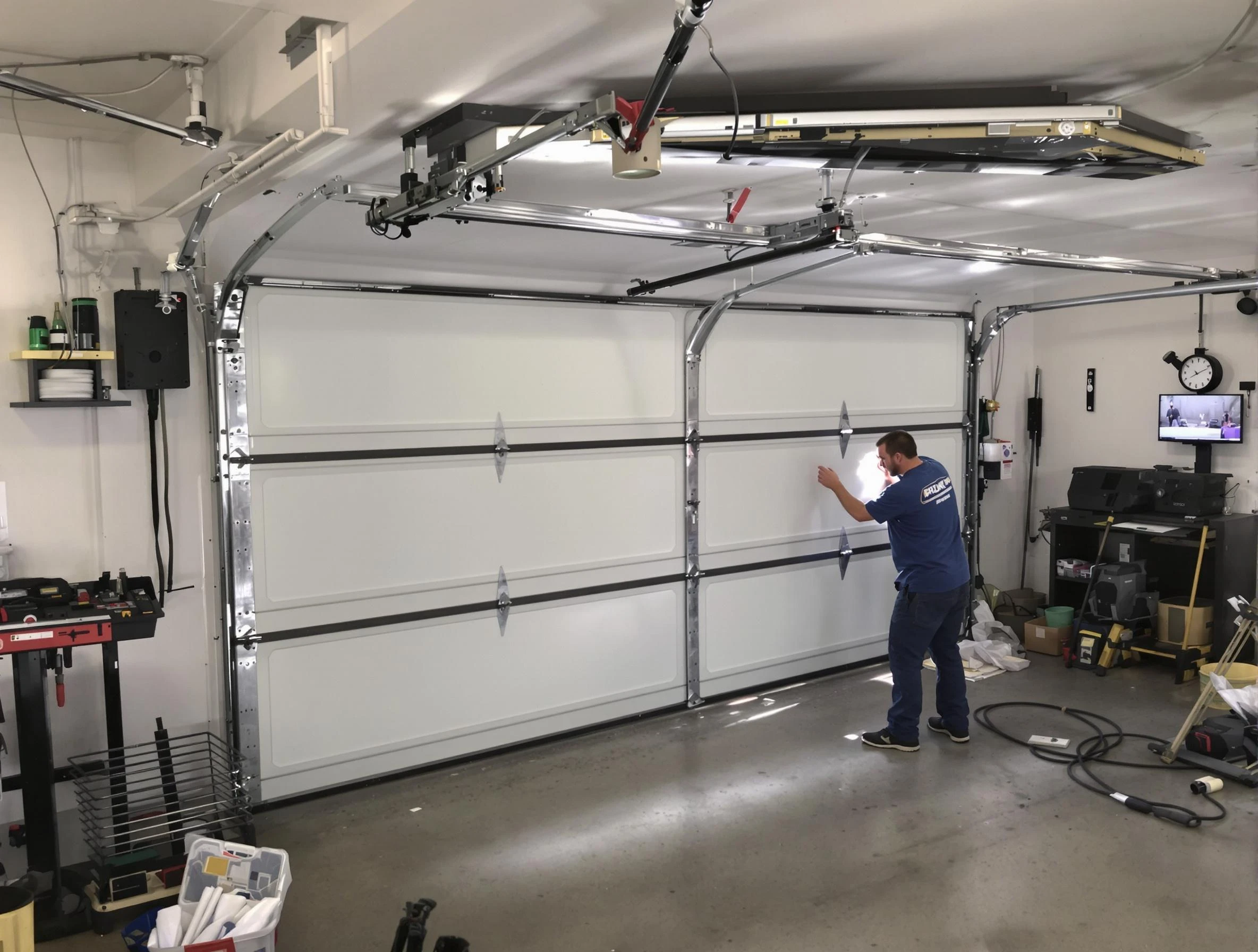 Professional garage door repair service by Hingham Garage Door Repair in Hingham