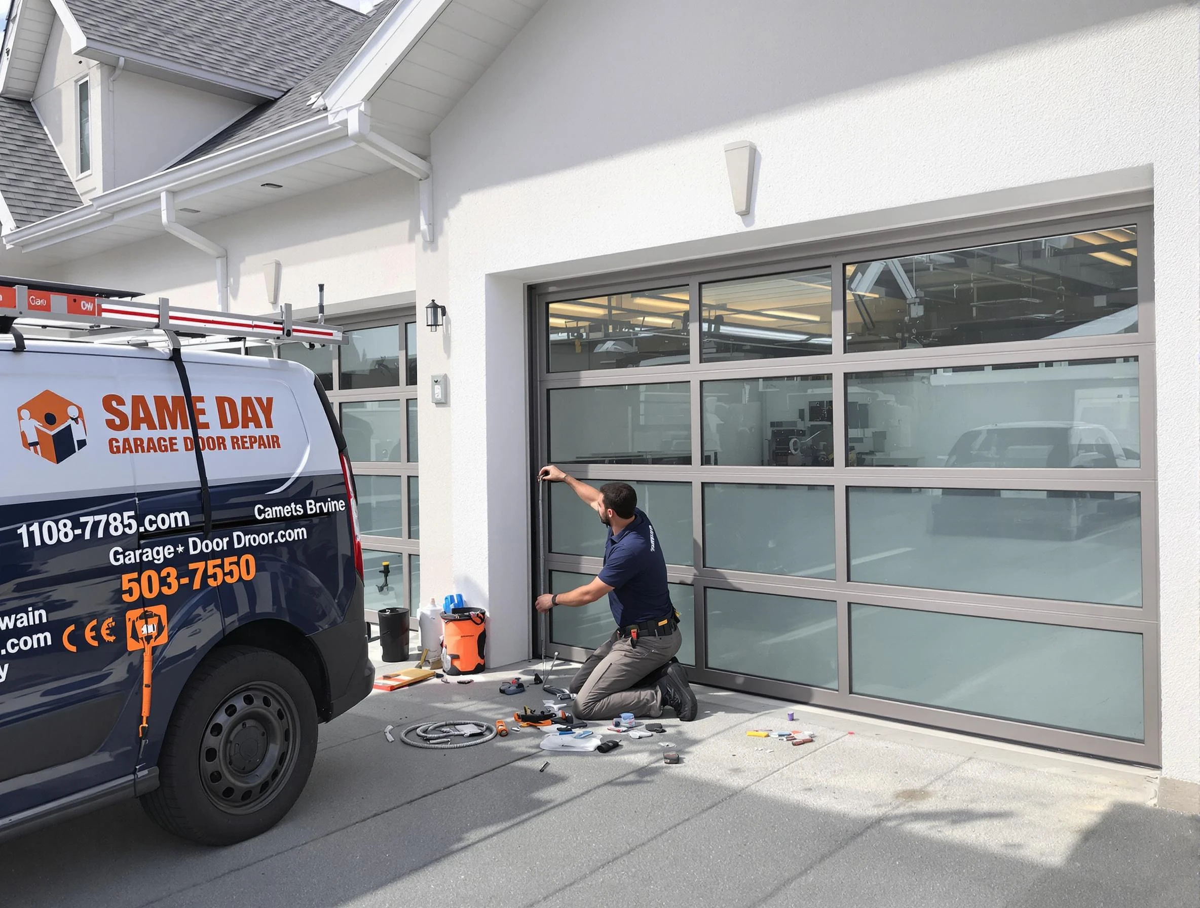 Same-day garage door repair service by Hingham Garage Door Repair in Hingham